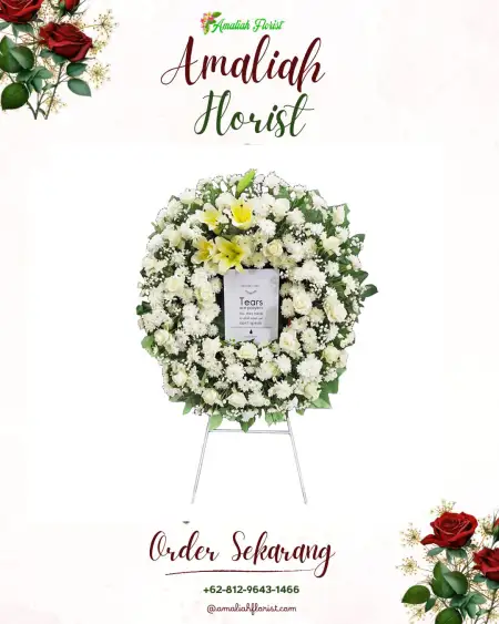 Krans Bunga Duka Monterado